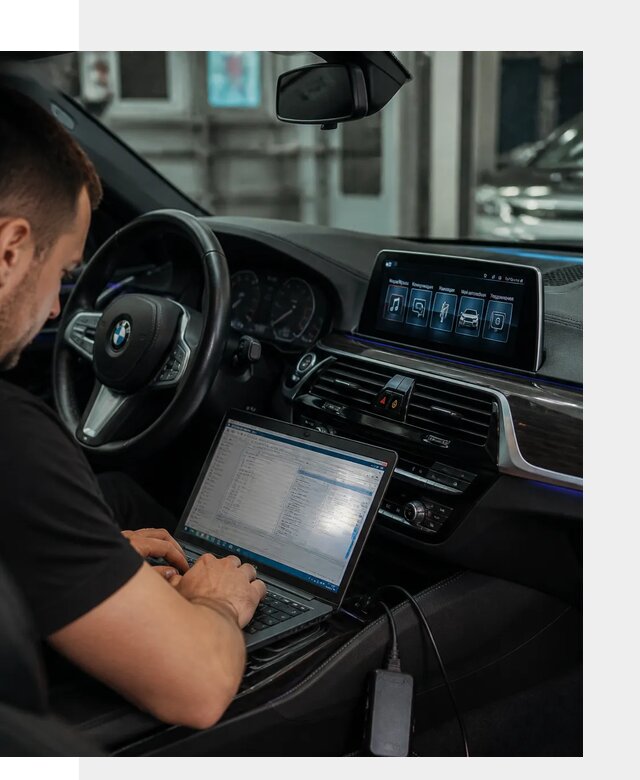 Русификация мультимедиа BMW для авто под ключ в Лесозаводске