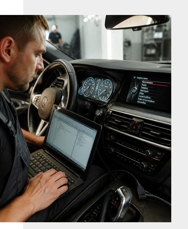 Русификация приборной панели BMW для авто в Лесозаводске от компании