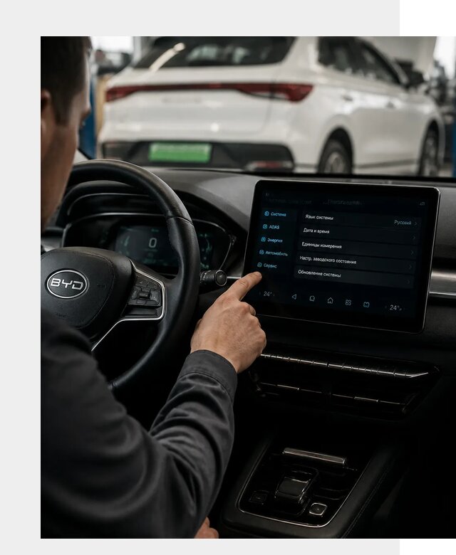 Русификация BYD E2 в Лесозаводске от 15404 р. | ФастМобиль-Лсз под ключ