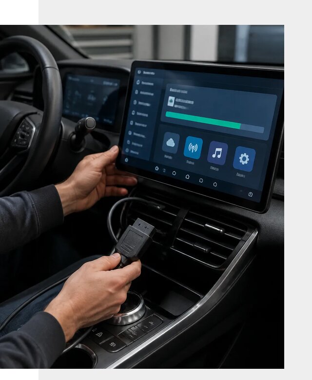 Установка приложений BYD для автомобиля под ключ в Лесозаводске