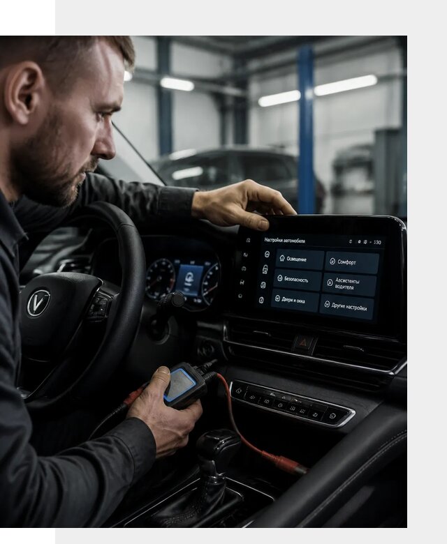 Русификация Changan CS55 и мультимедиа под ключ в Лесозаводске