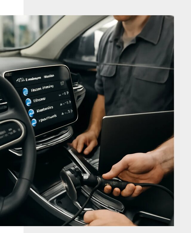 Установка приложений Geely для мультимедиа автомобиля в Лесозаводске