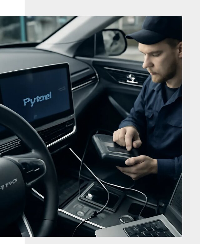 Русификация автомобилей Jetour с адаптацией меню в Лесозаводске