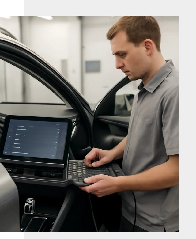 Русификация мультимедиа автомобилей Lynk Co в Лесозаводске