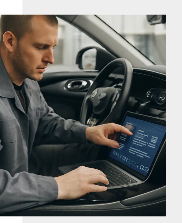 Русификация приборной панели автомобиля Lynk Co в Лесозаводске