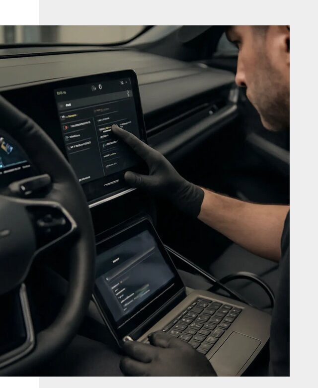Русификация приборной панели Rising автомобиля в Лесозаводске