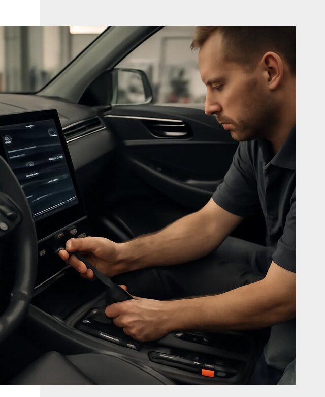 Восстановление автомобиля после русификации в Лесозаводске