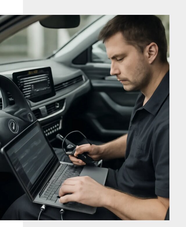 Настройка телематики автомобиля под ключ для авто в Лесозаводске