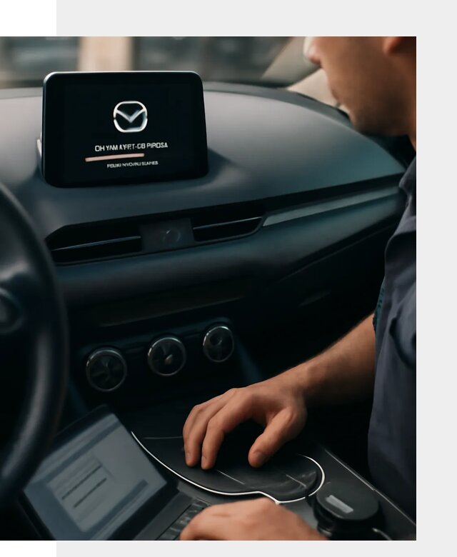 Установка приложений Mazda на мультимедийную систему в Лесозаводске